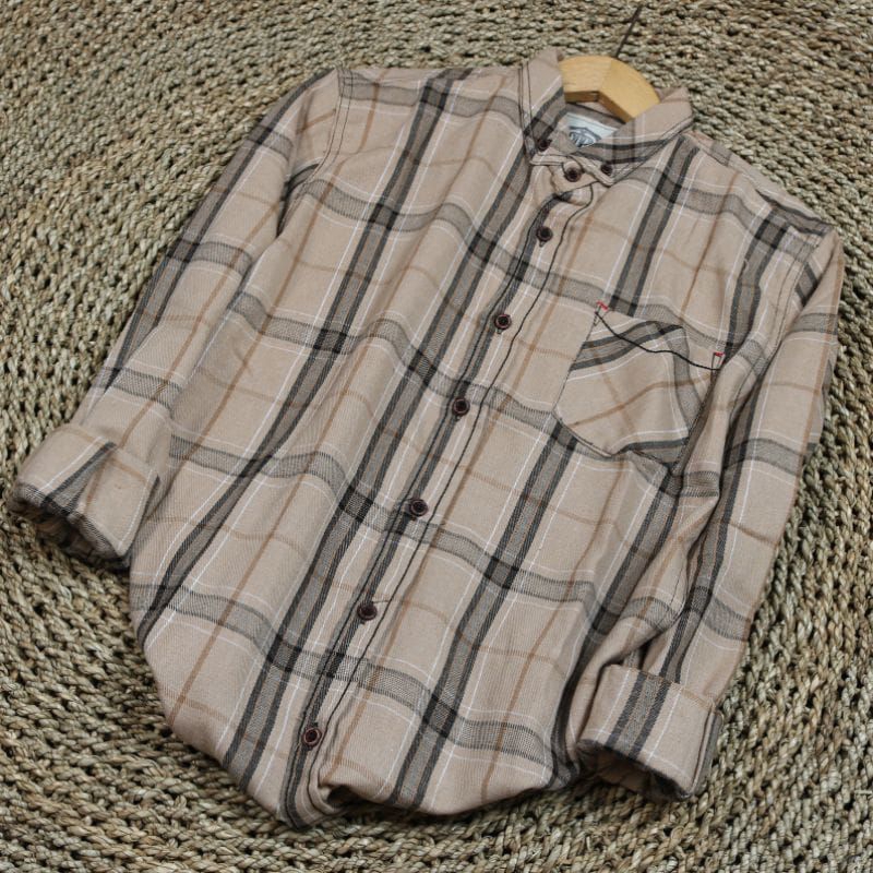 kemeja flanel unisek flanel kotak distro indonesia