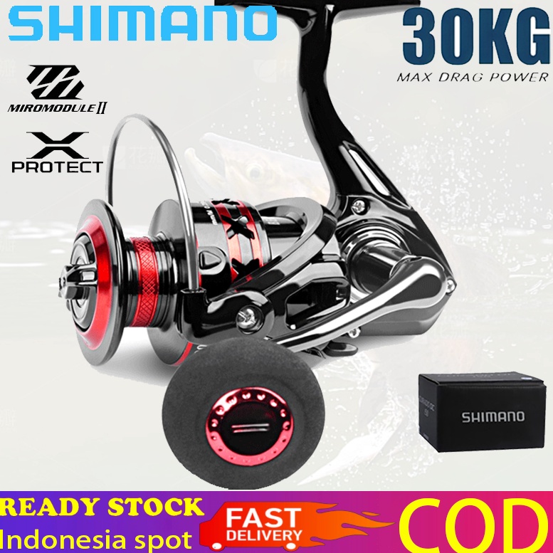 KODE D88R SHIMANO Reel Pancing Series Saltwater joran pancing Reel Pancing Spinning Murah Kuat Power