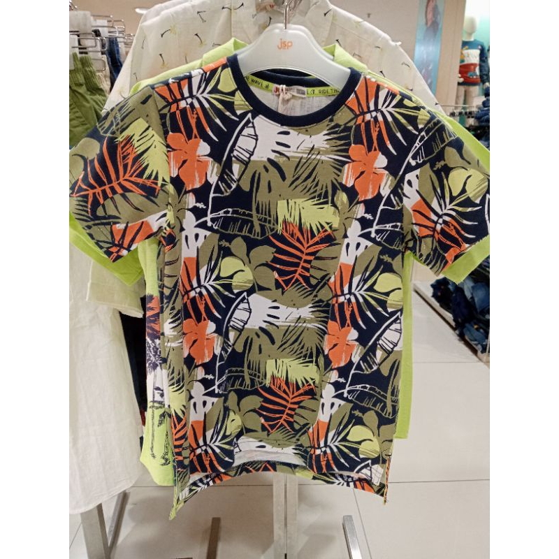 PROMO Kaos/T-shirt atasan anak Laki laki Brand JSP usia 5tahun - 14tahun Original Produk by Matahari