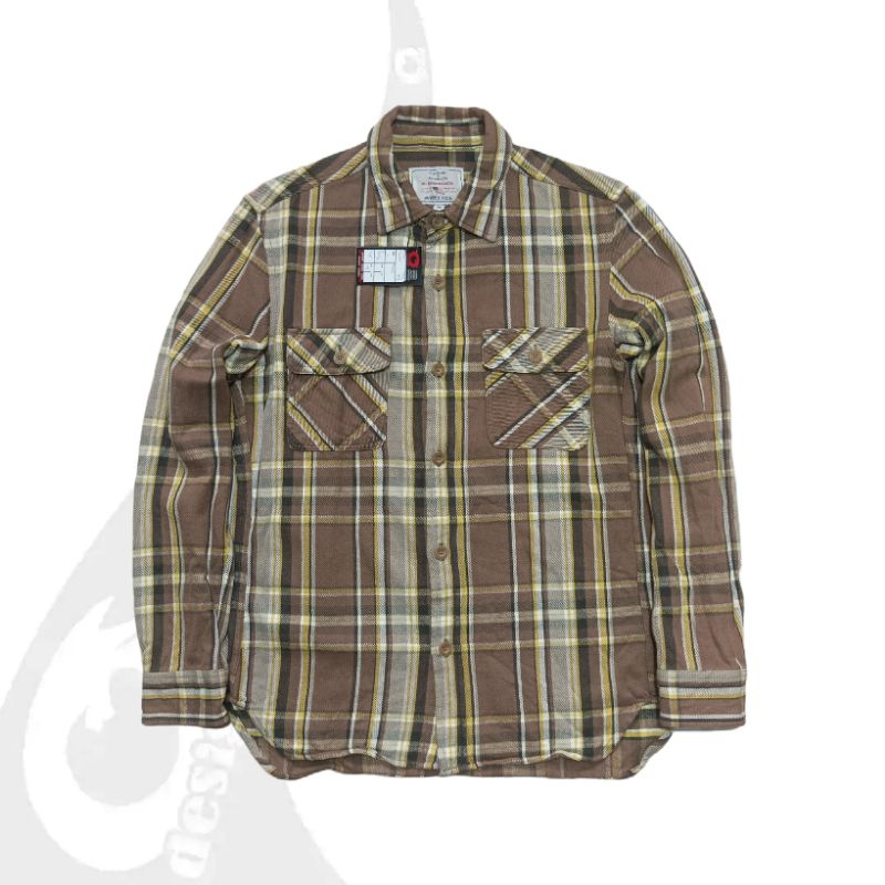 vintage kemeja outer avirex flannel