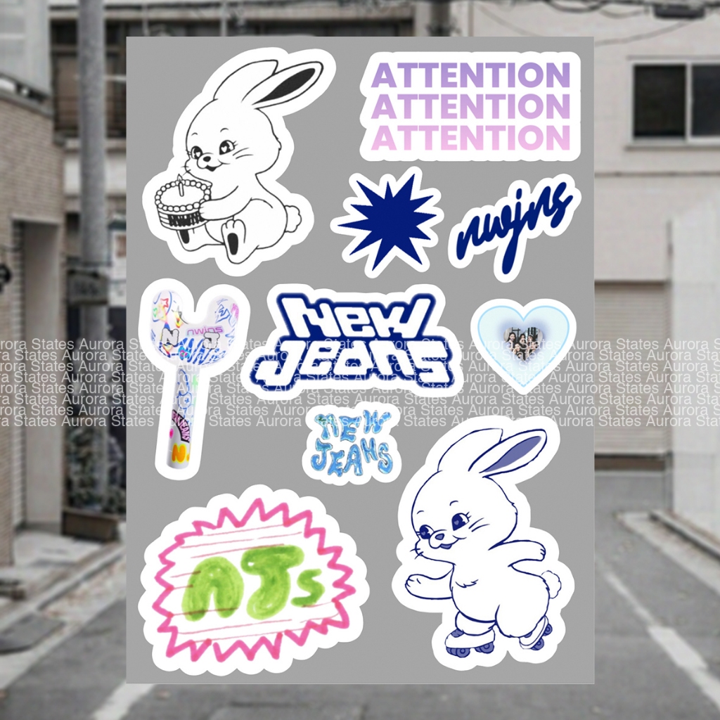 

Sticker Kpop Korea | Sticker Aesthetic Korea | Sticker Aesthetic Kpop Waterproof