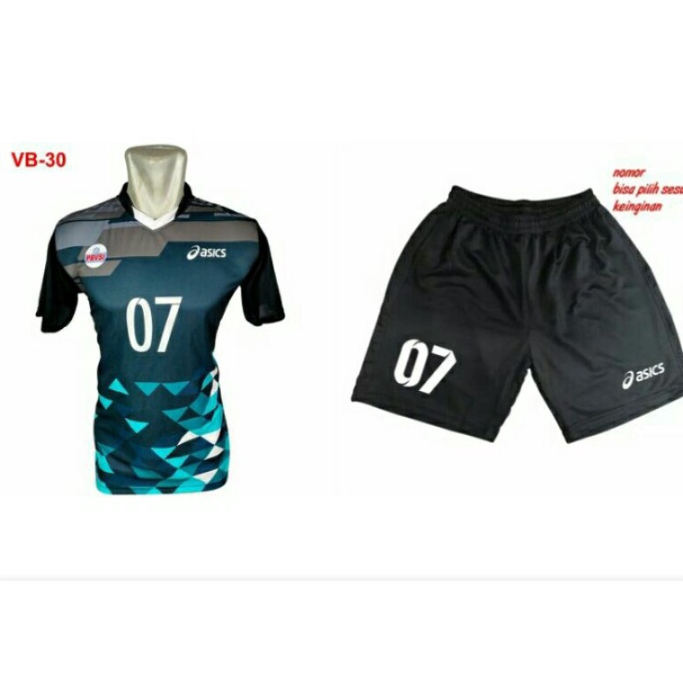 KODE C24U Cod setelan kaos voli baju voli Proliga kaos bola pria dan wanita