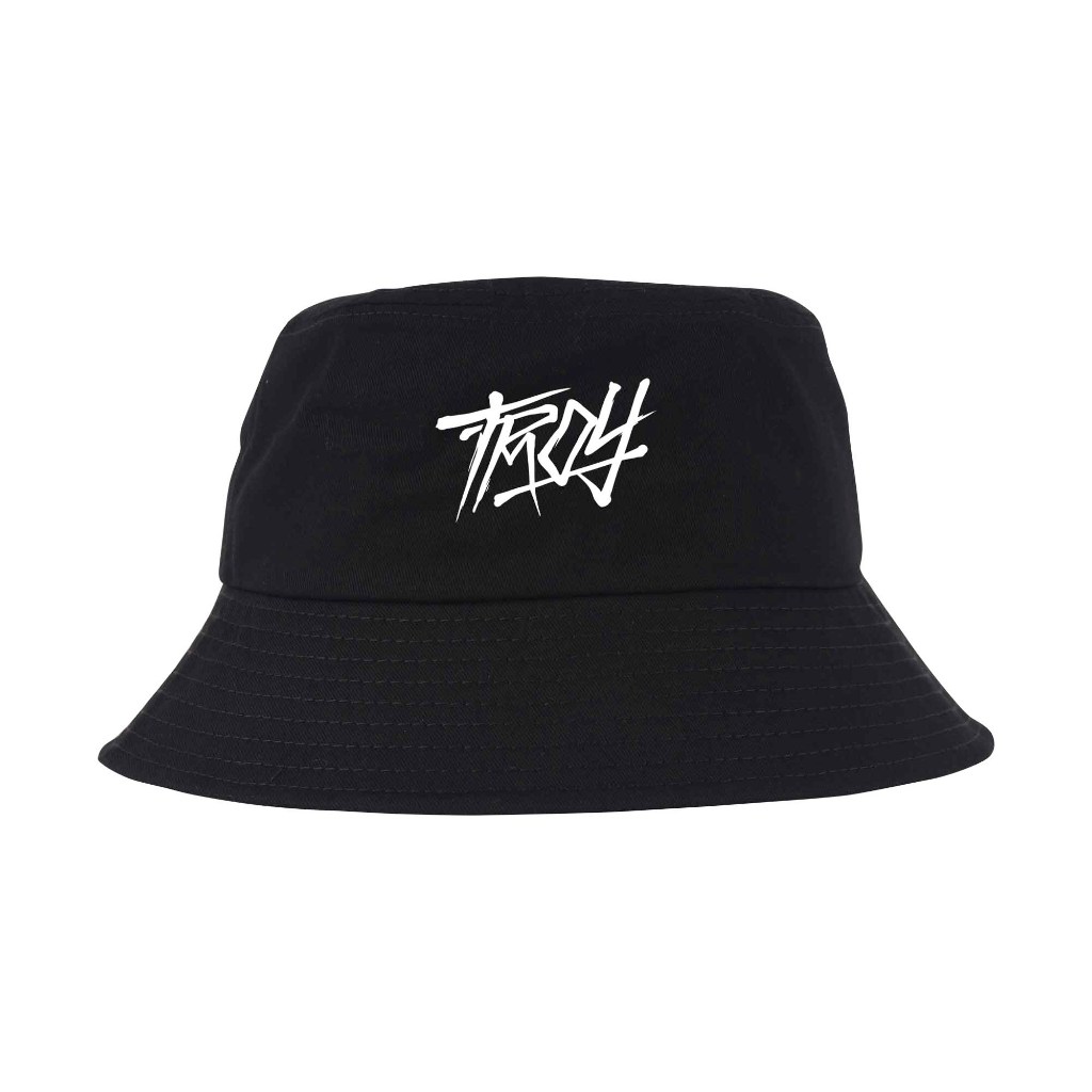 Troy Company Bucket Hat Topi Hitam Podpis BH 2606
