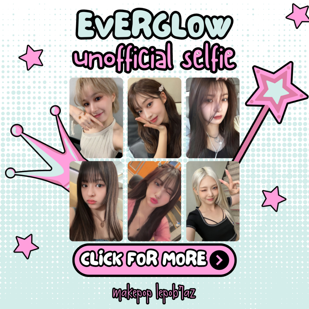 [MIN BELI 3] EVERGLOW UNOFFICIAL SELFIE - GIRLFRIENDABLE PC AISHA EU E:U MIA ONDA YIREN SIHYEON