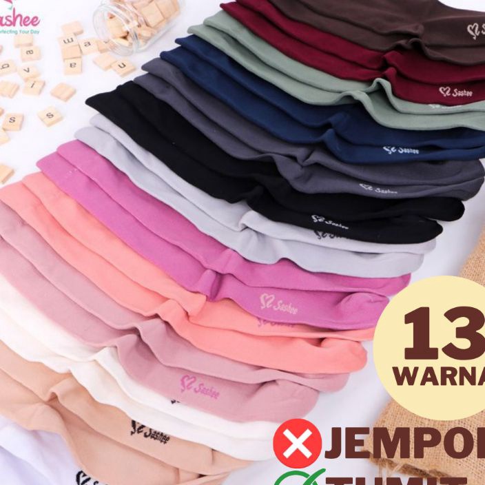 Langka 1 PASANG ORIGINAL SASHEE NO JEMPOL Tumit Panjang Kaos Kaki No TapakTelapak Wanita Hijab Musli