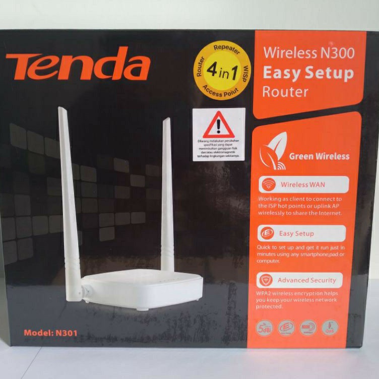 KODE N97K Tenda N31 Wireless N3 Easy Setup Router