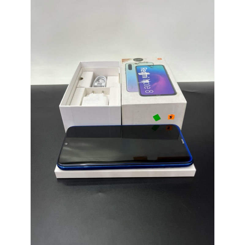 Redmi Note 8 4/64gb Fullset Second Garansi Resmi