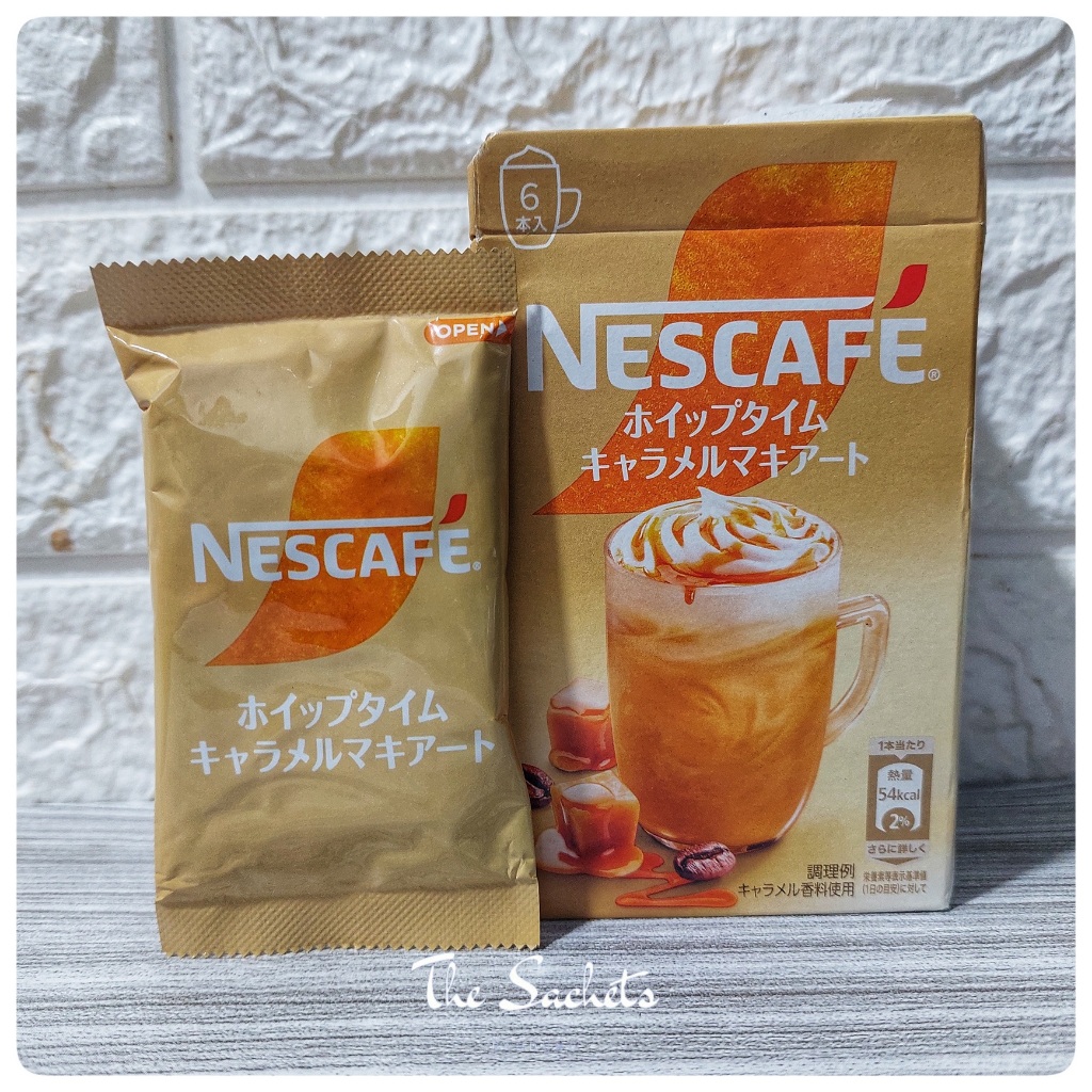 

Nescafe Whipped Time Caramel Macchiato Coffee Sachet