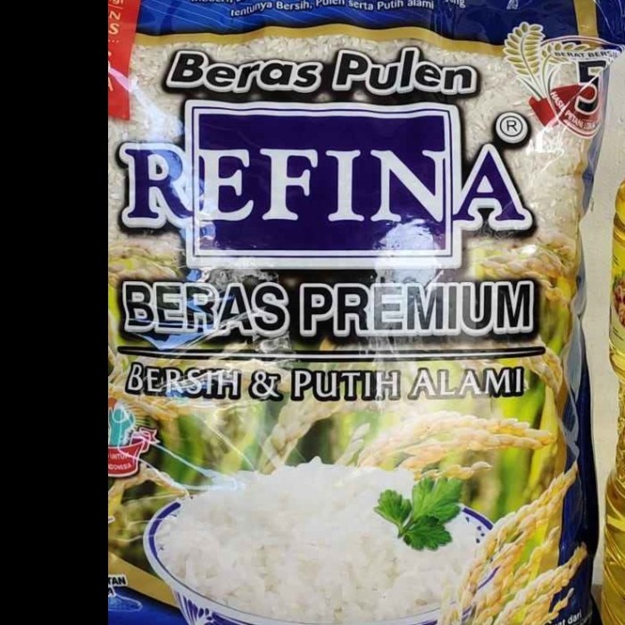 

Beras Premium merk REFINA (5 kg)