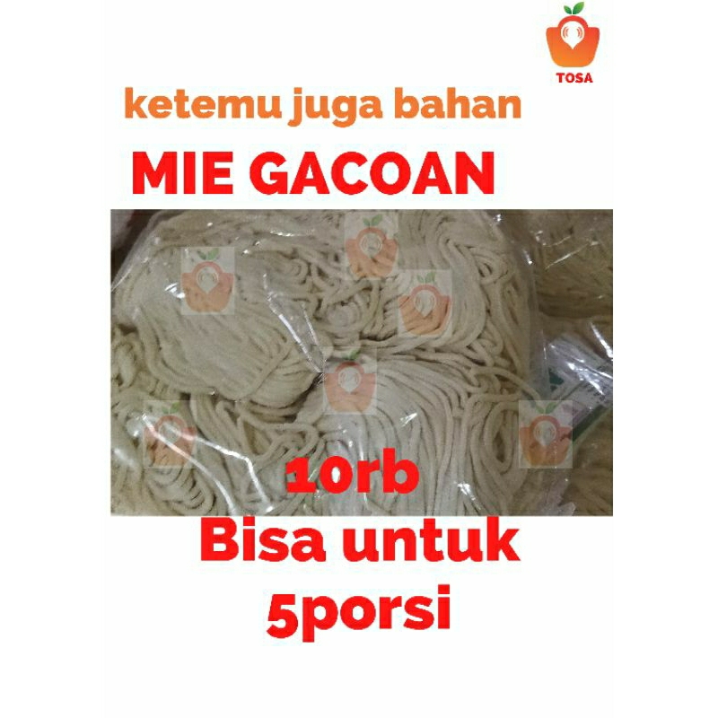 mie gacoan/mie telor basah/bahan mie gacoan