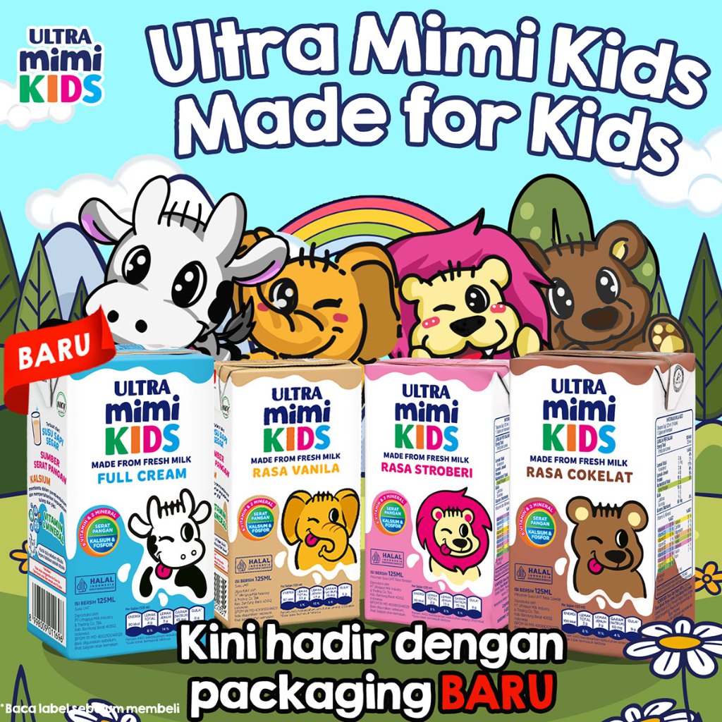 

Ultra Mimi Kids Susu UHT 125ml
