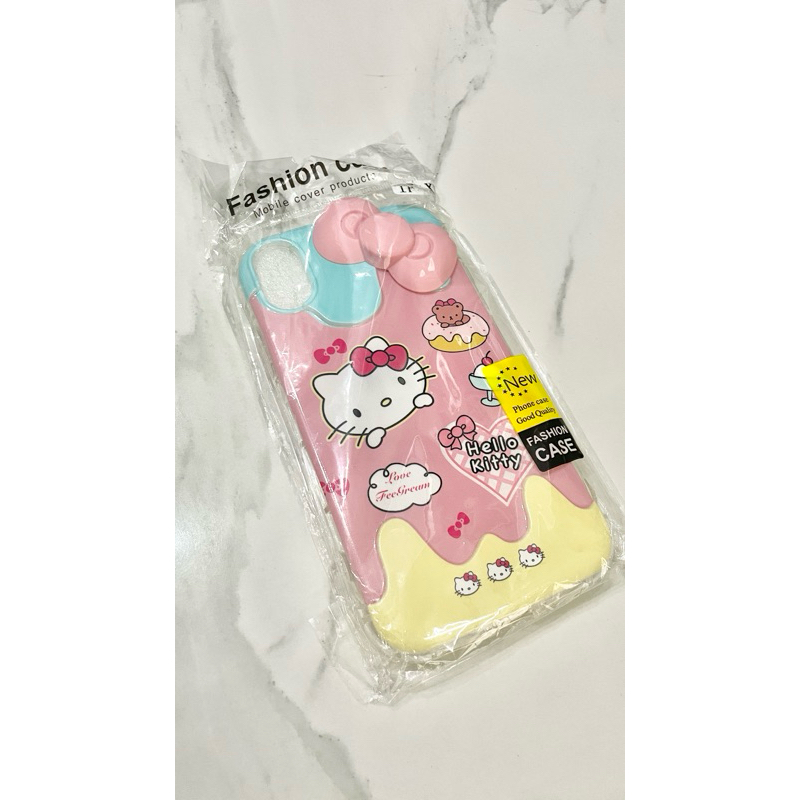 New Case iPhone XR Sanrio Hello Kitty Casing HP 3D