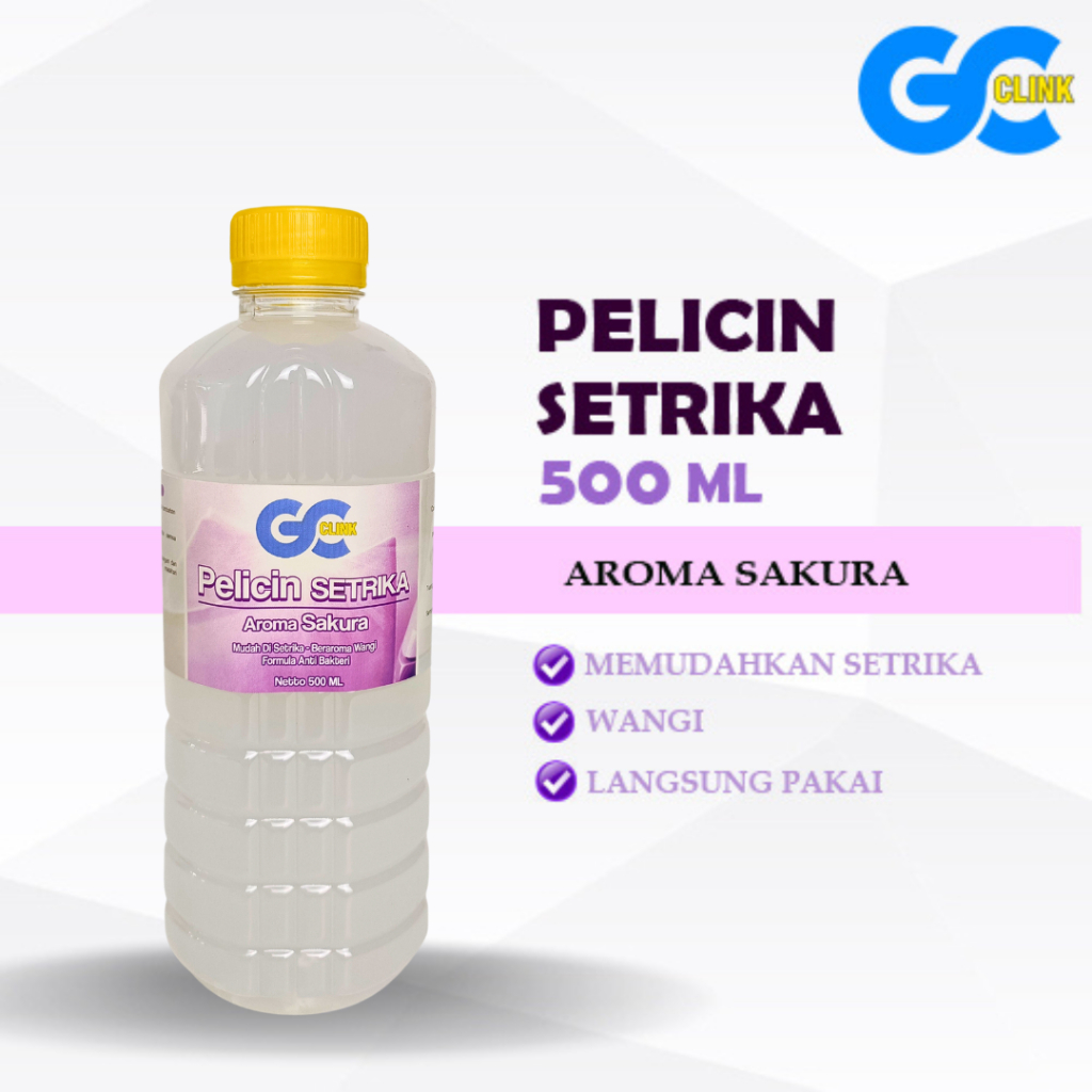 Pelicin Pakaian Laundry Pelicin Setrika 500ml