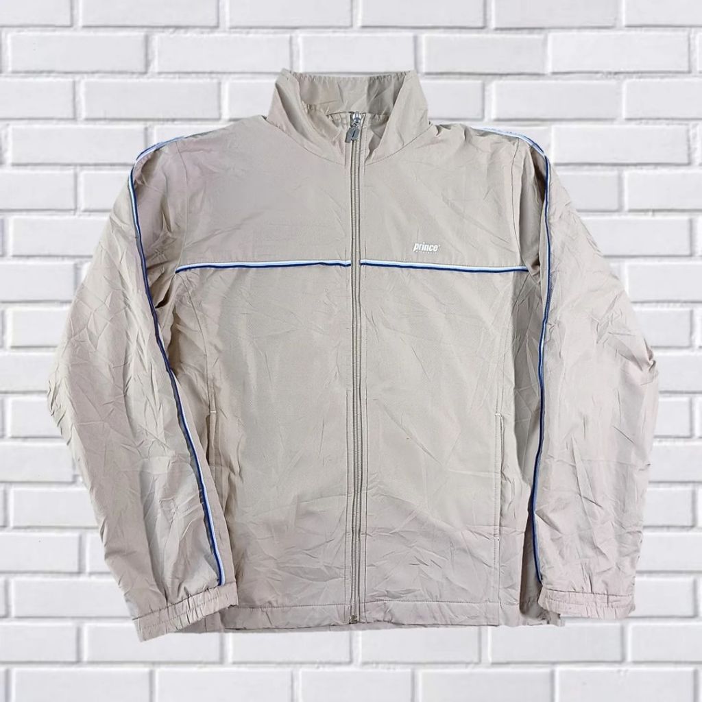 VINTAGE JAKET PRINCE ORIGINAL, SIZE M (sECOND BRANDED) KREM, MULUS, JK0020
