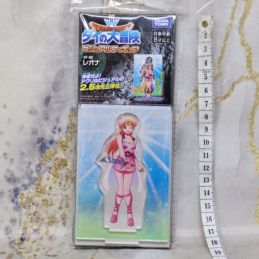 Dragon Quest Leona Acrylic Stand Akrilik VF 03 Takara Tomy Dai Great Adventure