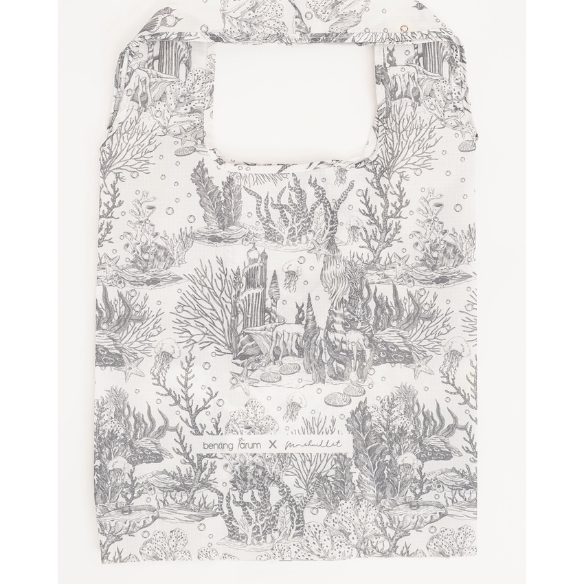 Kilat Benang Jarum El Mar Minorca Foldable Bag  Grey