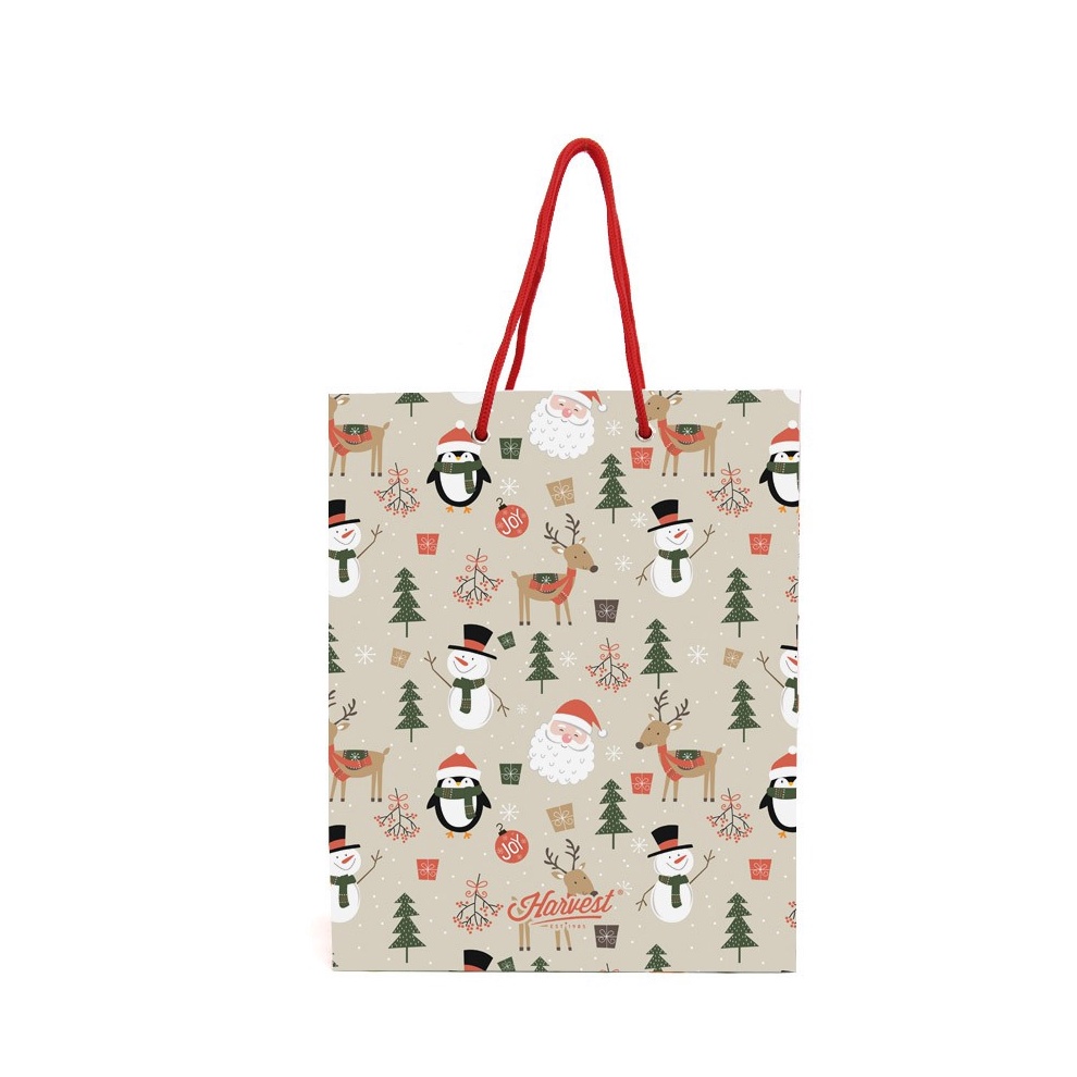 

HANYA DISINI PROMO Paper Bag Natal Christmas Time Penguin