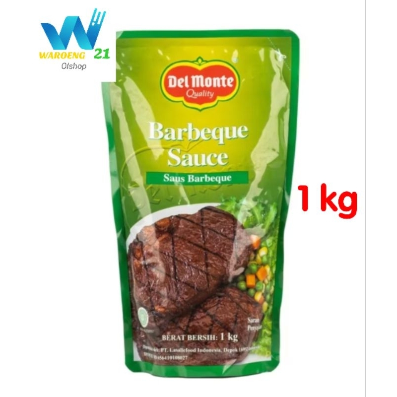

1 DUS SAUS DEL MONTE BBQ 1 kg × 10 pcs