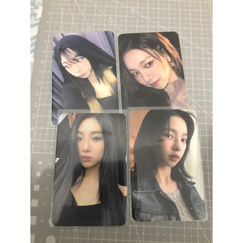 aespa giselle karina ningning drama starriver a c d official photocard