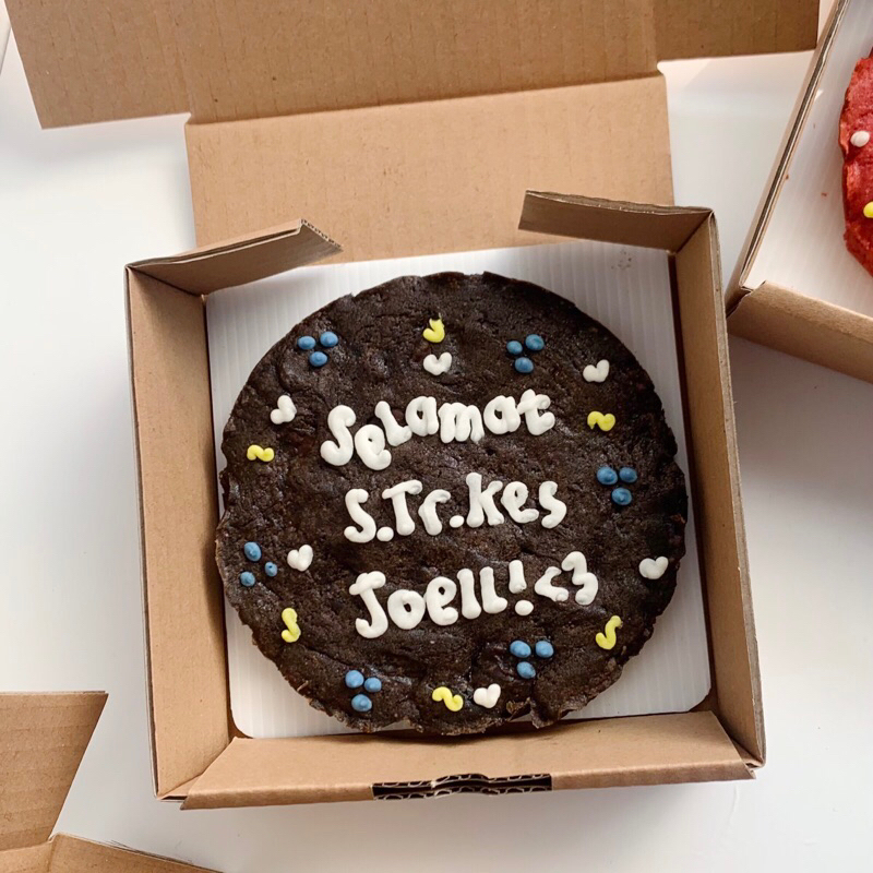 Beary Puffs Cookie Cake / Birthday Cookies / Giant Cookies