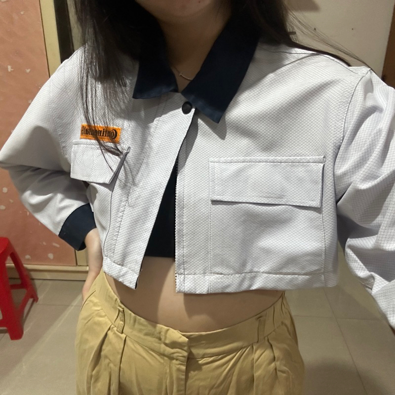 preloved crop jacket