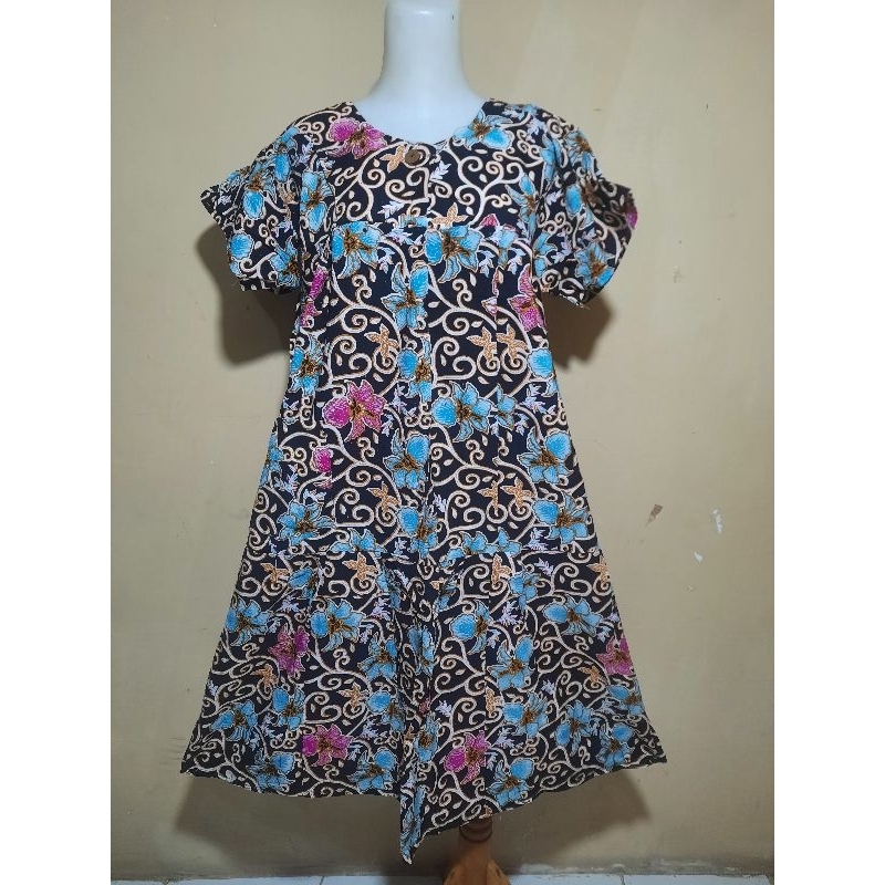 DASTER IBU 45rb  BAHAN KENCONO UNGU