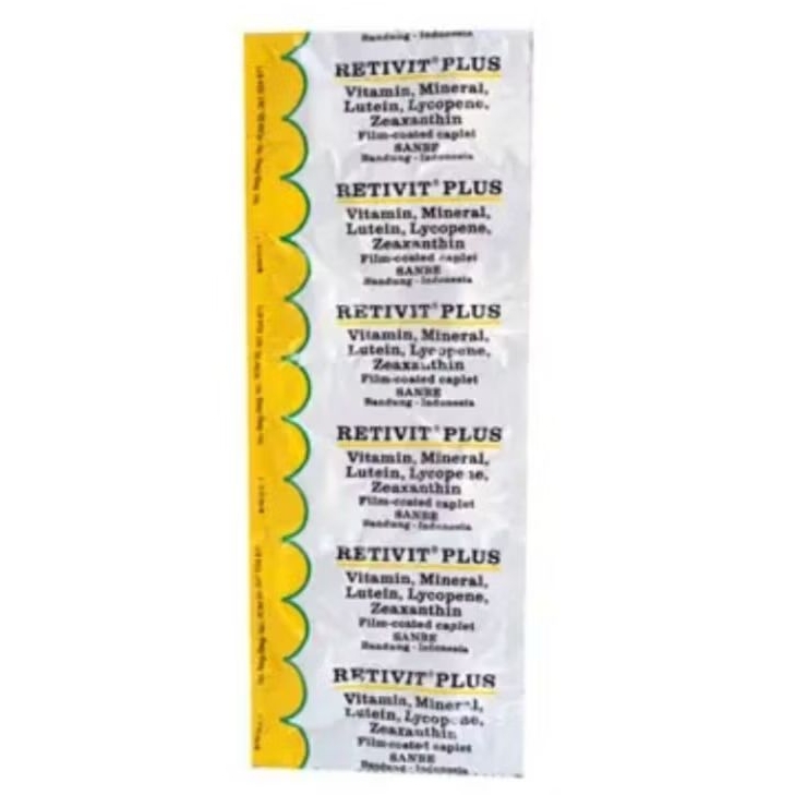 Retivit plus / strip vitamin mata