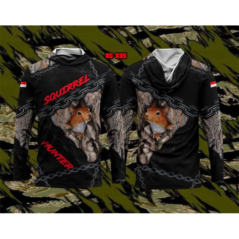 Jersey camo berburu / jersey camo hunting berburu / kaos camo hunting untuk berburu || RC035