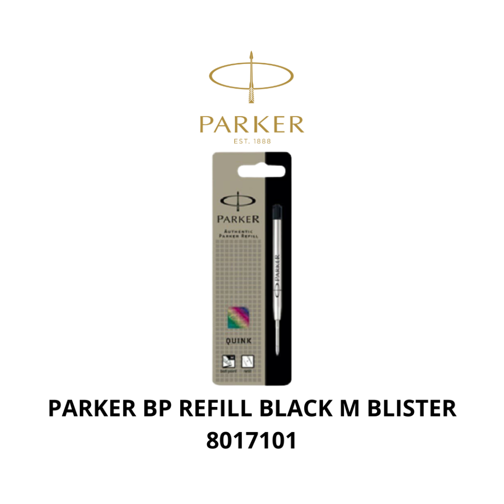 

Gramedia Makassar - PARKER BP REFILL BLACK M BLISTER