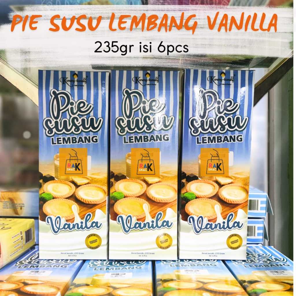 

PIE SUSU LEMBANG LEMBANG ANEKA RASA 235 gr isi 6