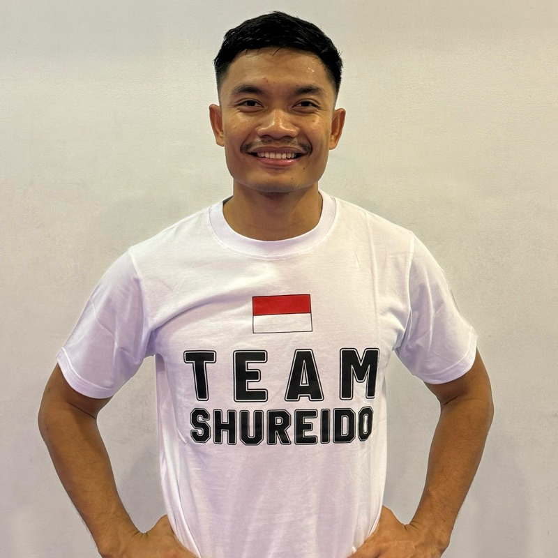 Kaos Tim INDONESIA SHUREIDO PUTIH / HITAM
