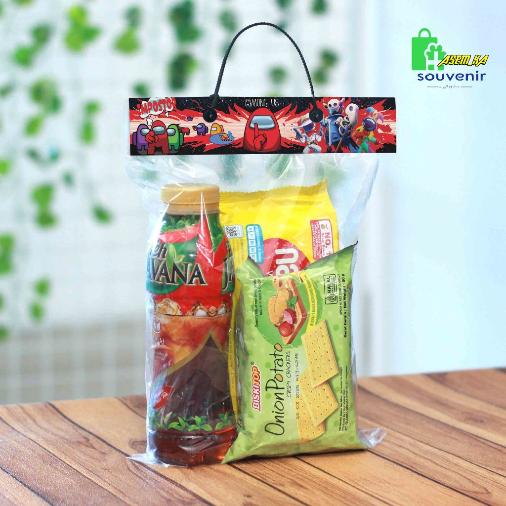 

LABEL BINGKISAN SNACK ULTAH ANAK MURAH READY STOK UK 20 X 30 SIAP KIRIM