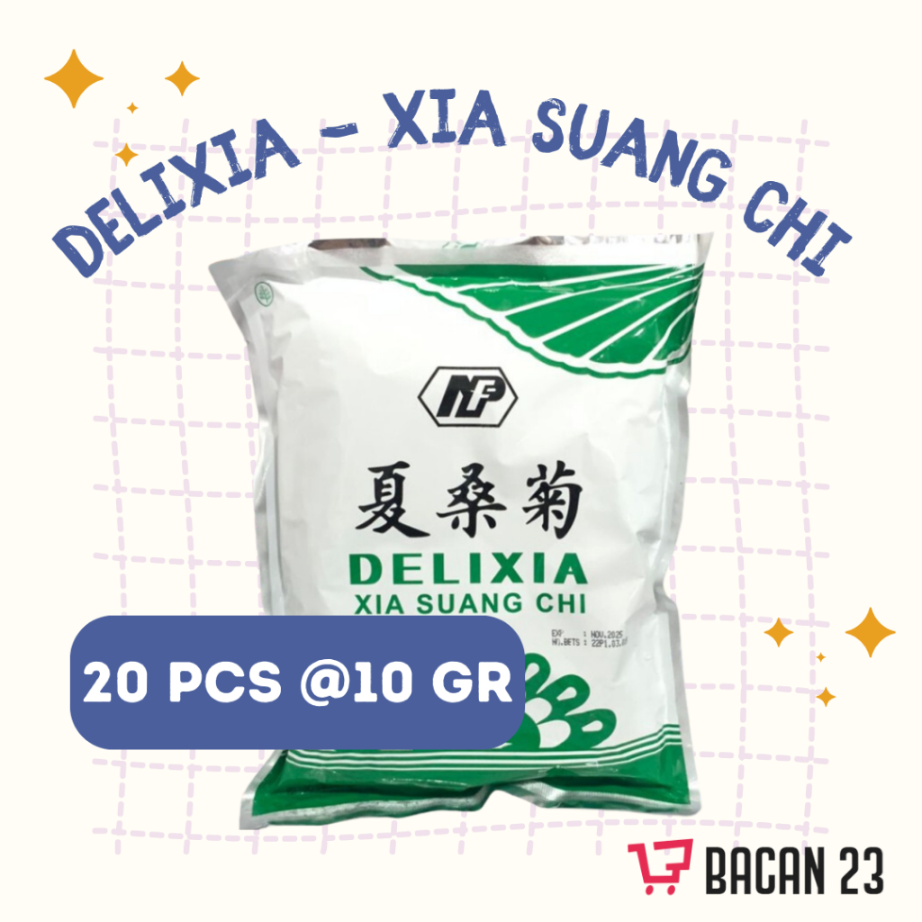 

Delixia Xia Suang Chi (20 Pcs X 10 Gr) Teh Panas Dalam