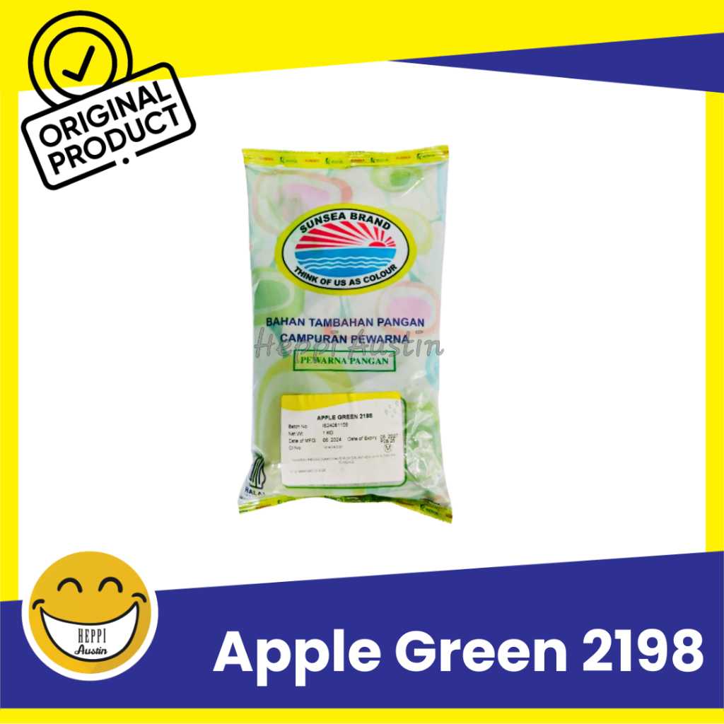 

Pewarna Makanan Hijau Apple Green 2198 1KG