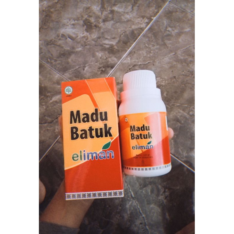 

Madu Batuk Eliman 165gr