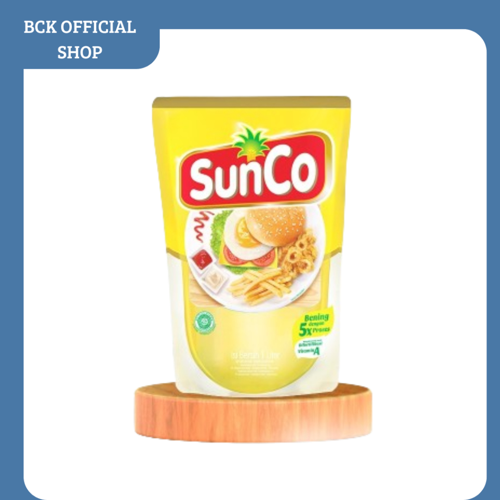 

Minyak Goreng Sunco Kemasan Refil 1 Liter (pcs)