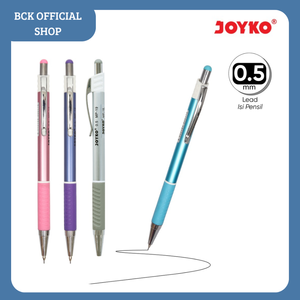 

Mechanical Pencil Pensil Mekanik MP-19 0.5 mm Joyko (PCS)