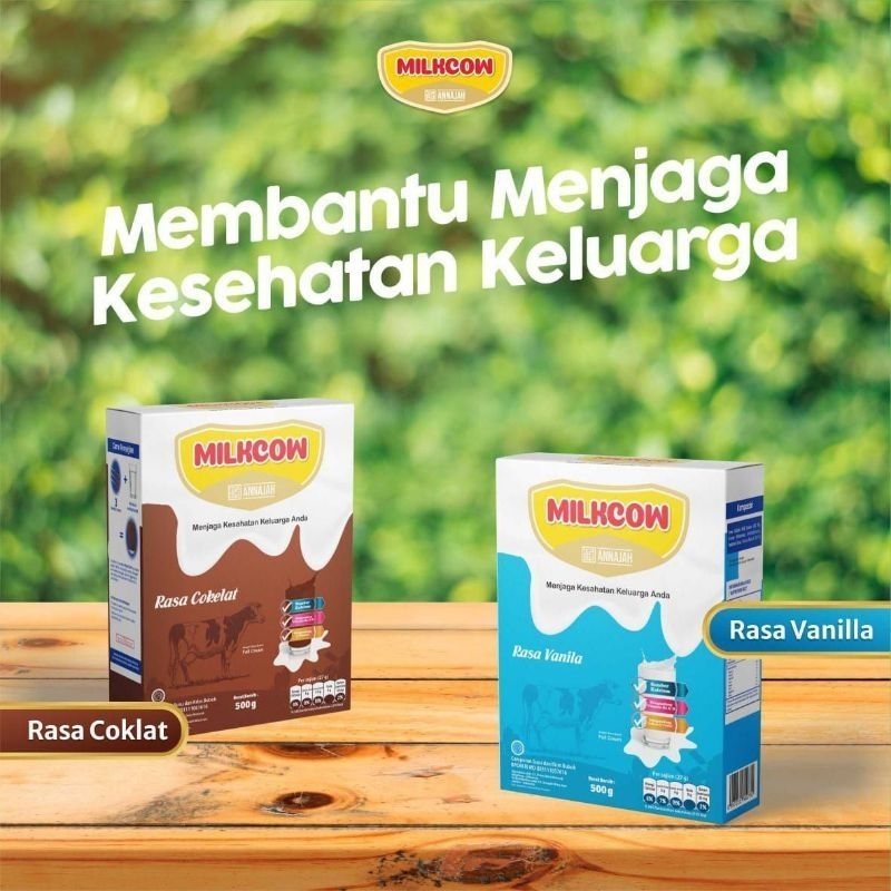 

SUSU MILKCOW FULL CREAM 500 GRAM SUSU PENGGEMUK BADAN SUSU BUBUK SUSU KELUARGA