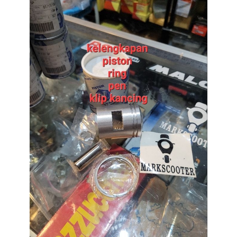 seher piston vespa pts 100cc 8M