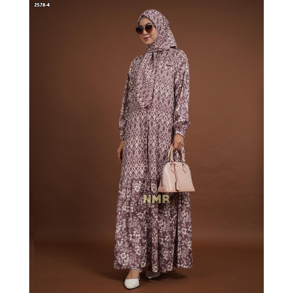 NMR Gamis Marbella Vol 2578-4 (INC HIJAB)