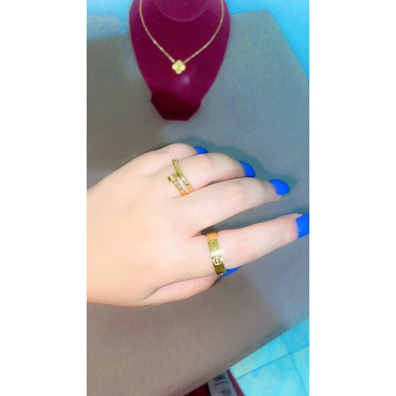 cincin cartier titanium anti karat