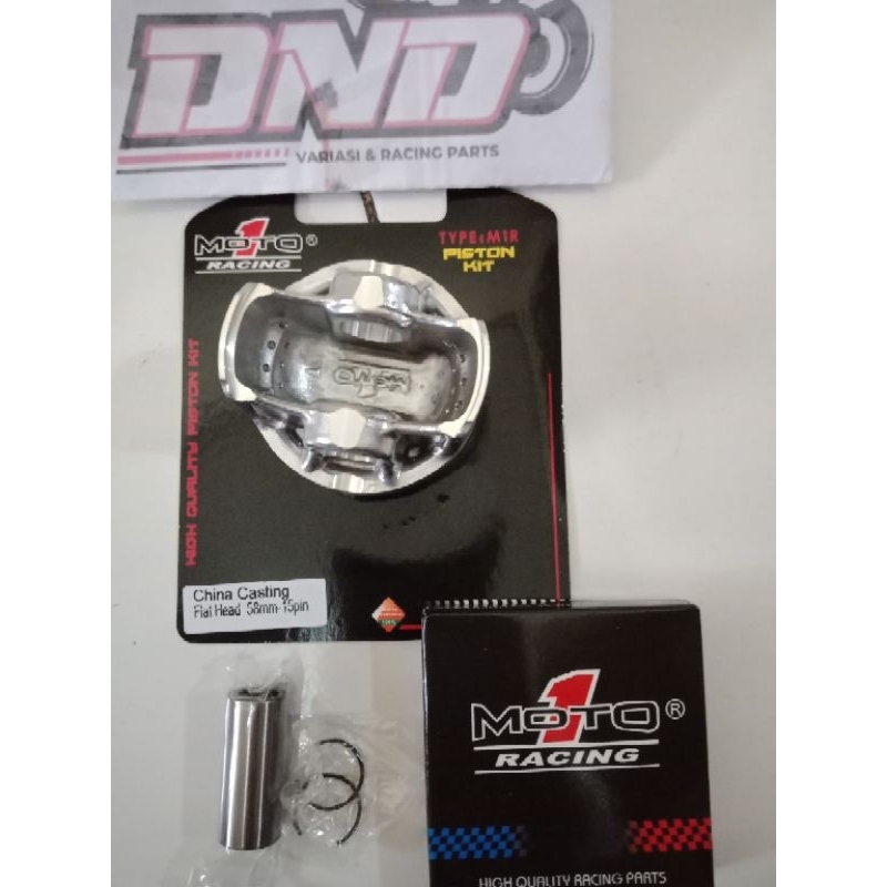 MOTO1 Piston 58mm pin 15/piston casting 58 pin 15 piston kit casting 58mm pin 15/piston casting 58mm