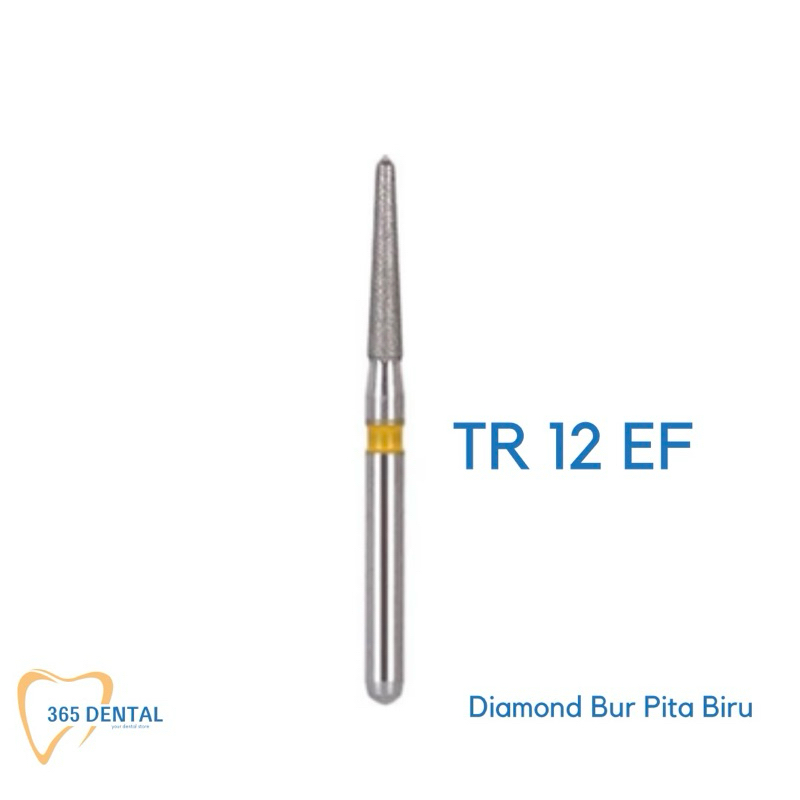 TR 12 EF-Bur Pita Kuning Polishing High Speed- Fine Finishing Bur