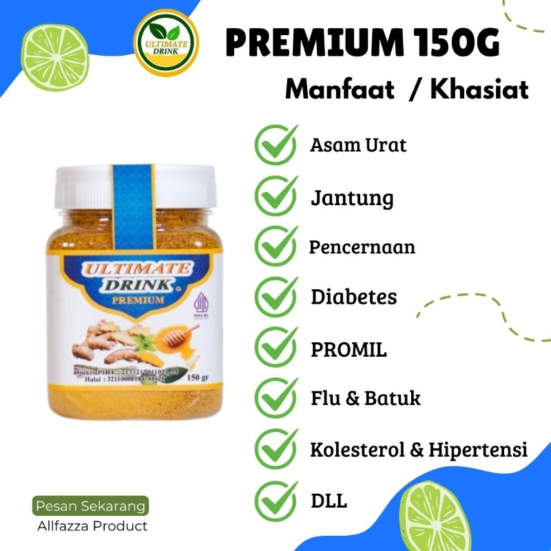 

Ultimate Drink Premium 150g Original