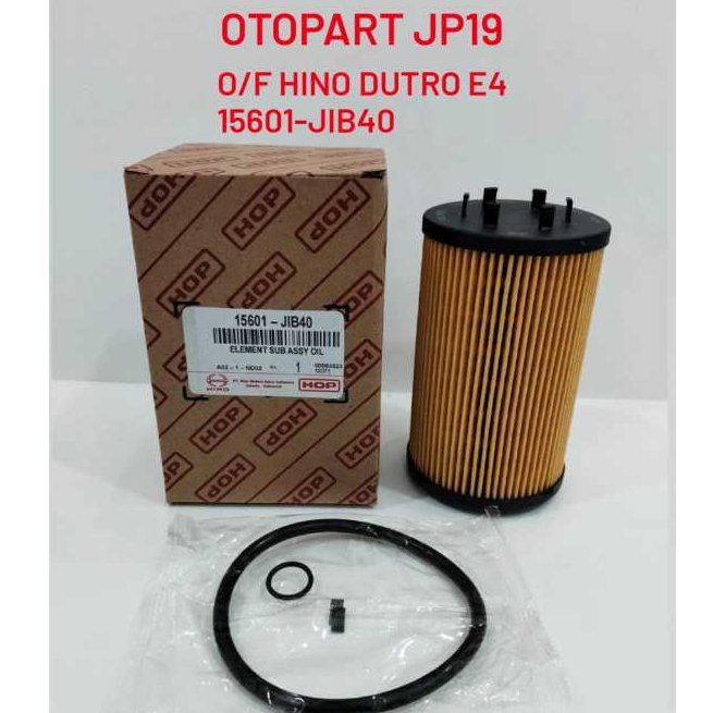 OLI FILTER HINO DUTRO EURO 4  FILTER OLI HINO DUTRO EURO 4 15601-JIB40