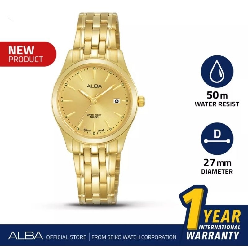 Alba AH7BN6#AH7BN6#AH7BN6X1#Alba AH7BN6X1#Jam tangan wanita Alba AH7BN6#Ladies watch Alba AH7BN6X1