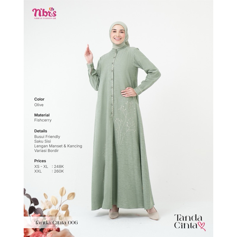 Gamis Nibras Tanda Cinta 006