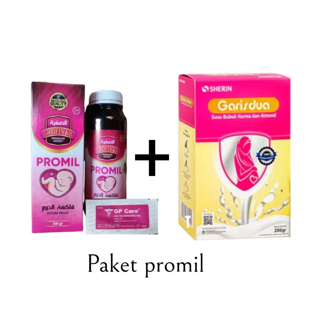 Paket Susu PROMIL Susu Garisdua Dan Madu Promil Bunda & Ayah