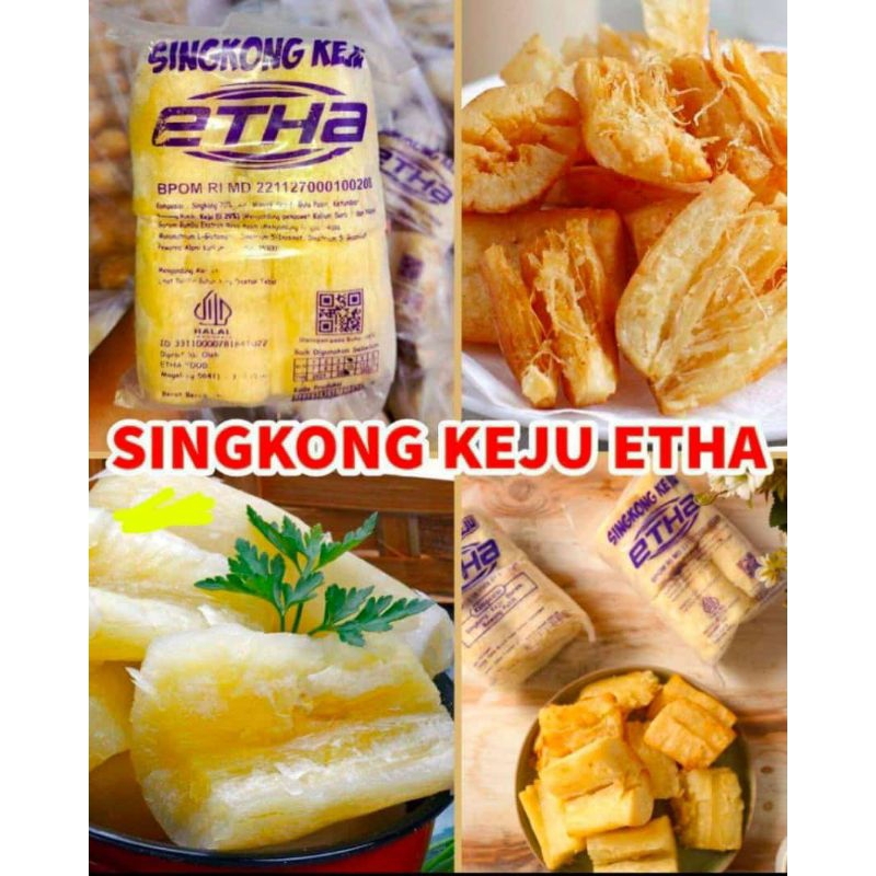 

Singkong Keju Etha Frozen Food / Singkong Praktis Tinggal Goreng Empuk Enak Halal