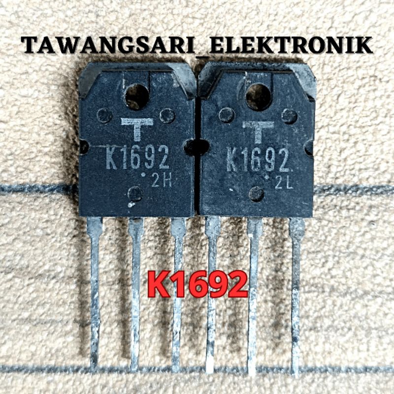 transistor mosfet k1692 original fet 2sk1692 ori cabutan